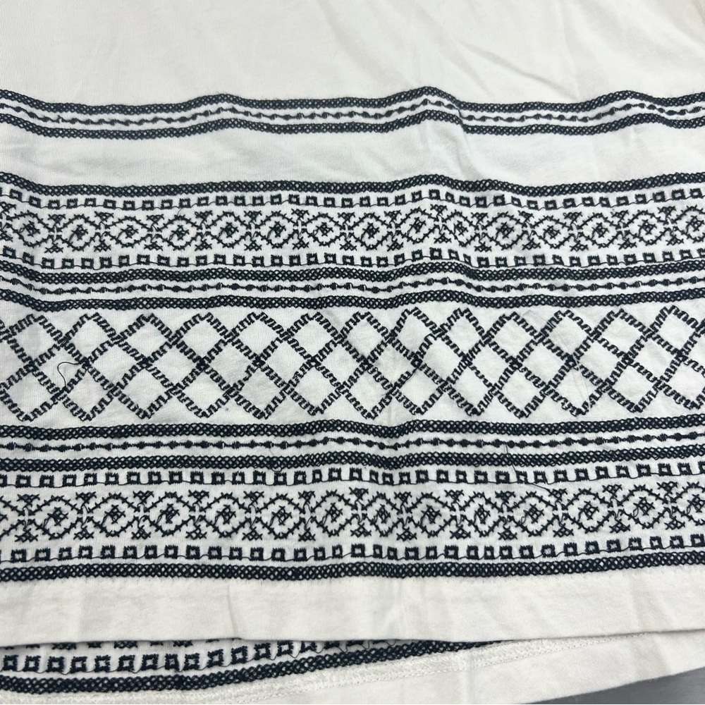 J.Jill Embroidered Tribal Design Women's Tunic Size M - Picture 2 of 7